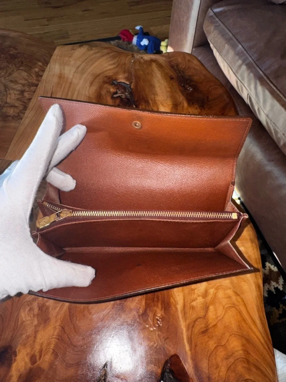 Louis Vuitton monogram Sarah wallet beautiful vintage pre-loved 1991 - Picture 7 of 15
